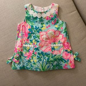 Lilly Pulitzer toddler dress with matching bloomers 6-12 mo.